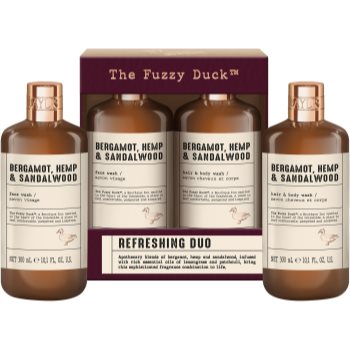 Baylis & Harding The Fuzzy Duck Bergamot, Hemp & Sandalwood set cadou pentru barbati - imagine 2